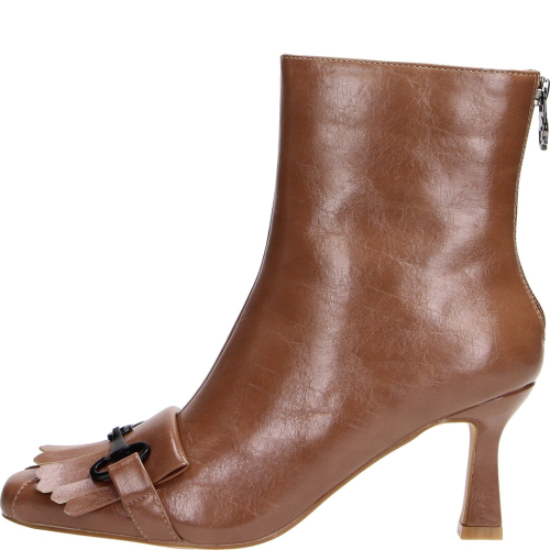 Gold&gold shoes woman ankle camel gf121