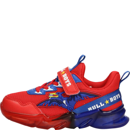 Bull boys schuhe kind sneakers ad01 rosso pterodattilo dnal3364