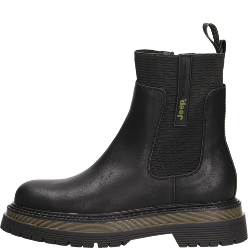 Jeep shoes woman boot 062 black 32550a