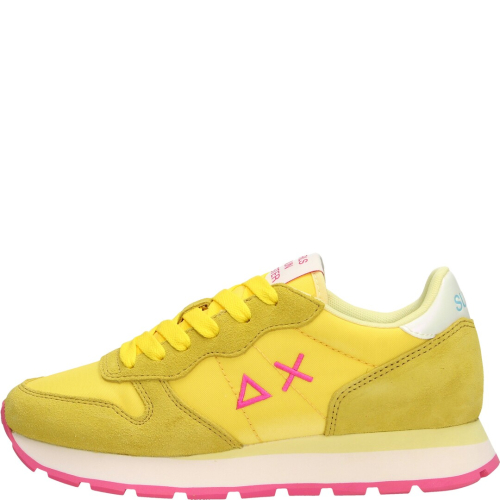 Sun68 shoes woman sneakers 23 giallo fl.ally solid bz34201