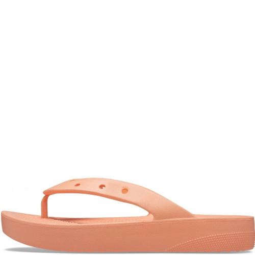 Crocs zapato mujer ciabatta papaya classic platform cr.207714/papa
