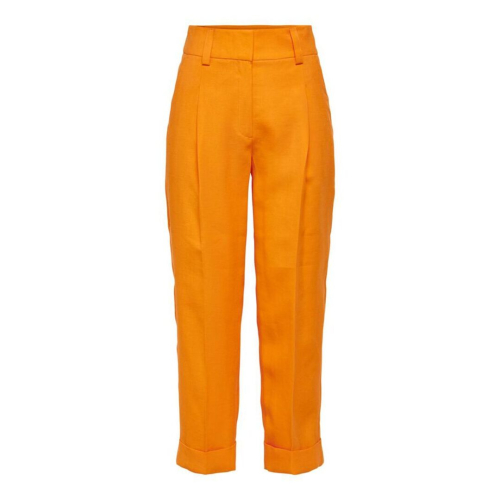 Only vÊtements femme pantalon flame orange 15256159