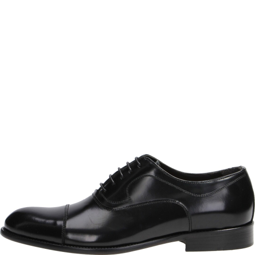 Exton chaussure homme laced low abrasivato nero 1371