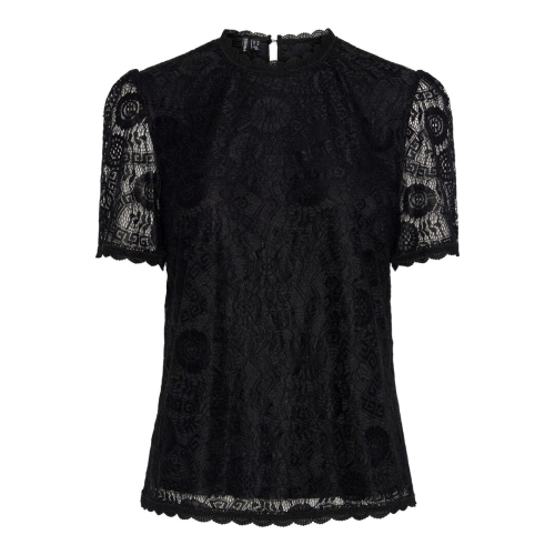 Pieces abbigliamento donna top black 17148711