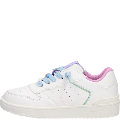 Geox scarpa bambino sneakers c0653 white/multicolor j45hxd