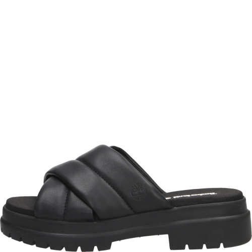 Timberland chaussure femme sandalo w021 black full grain tb0a63qzw021
