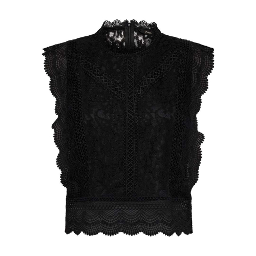 Only abbigliamento donna top black 15204604