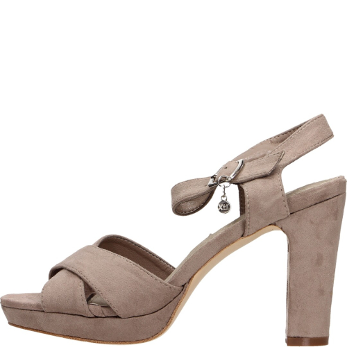 Xti shoes woman sandals taupe 32035