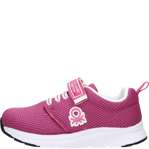 Benetton shoes child sports shoes 8110 pepper girl fuxia/whit btk117422