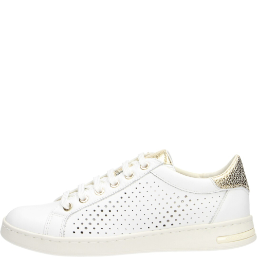 Geox shoes woman sneakers c0232 white/gold d151bb