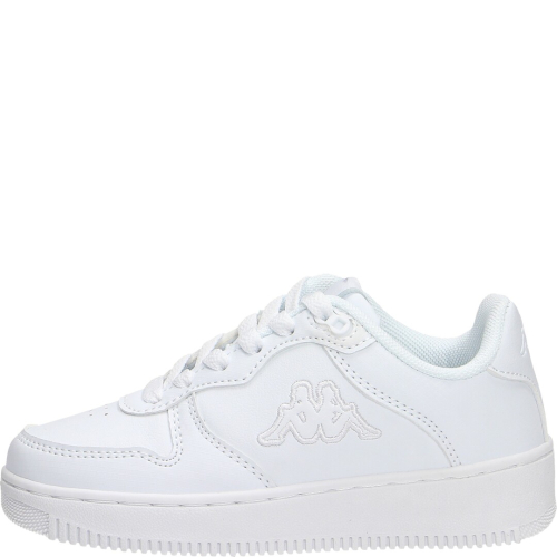 Kappa chaussure enfant sportive 001 white logo maserta k 33154hw