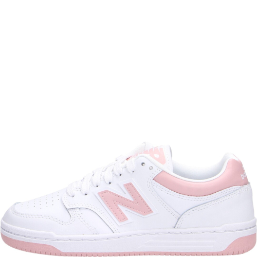 New balance shoes woman sports white/pink bb480lop