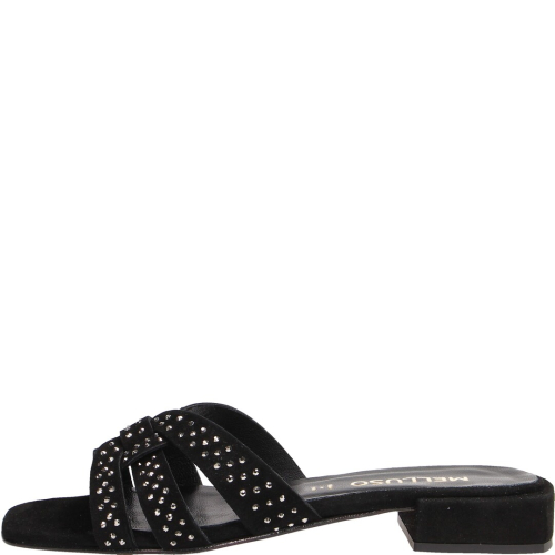 Melluso shoes woman sandals renna nero n305
