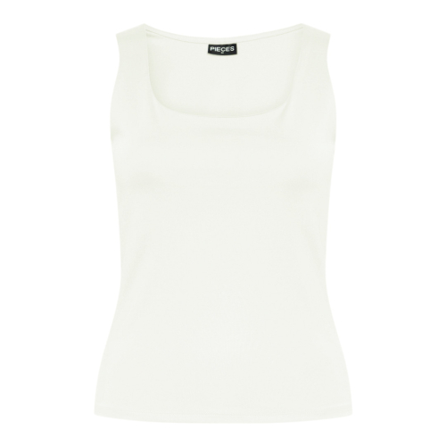 Pieces ropa mujer camiseta bright white 17141171