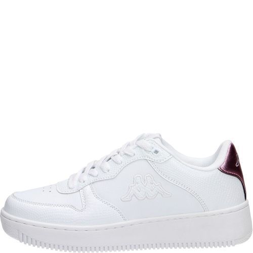 Kappa chaussure femme sportive a2z logo maserta 6 white 341j7vw