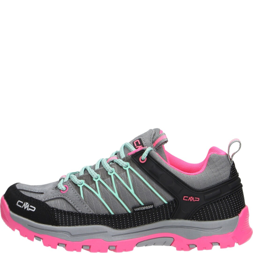 Cmp scarpa bambino trekking 35yn cemento-pink 3q54554j