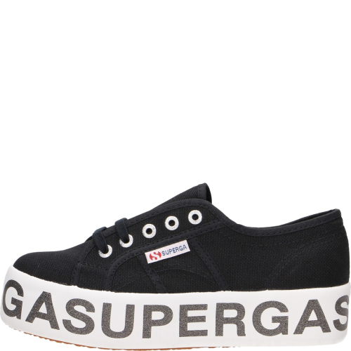 Superga scarpa donna sneakers a02 black-black  2790-cotw s111trw