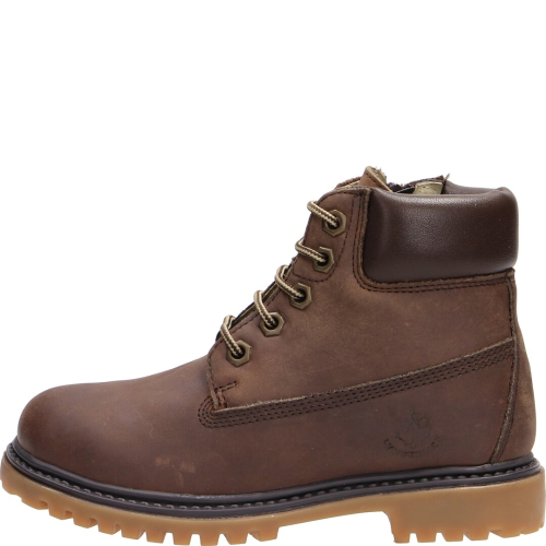 Lumberjack chaussure enfant boot crazy horse brown sb00101016