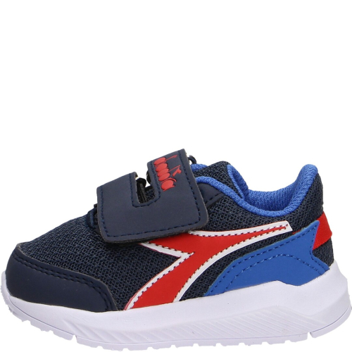Diadora chaussure enfant sportive c0172 blu corsa/rosso falc 101.179069