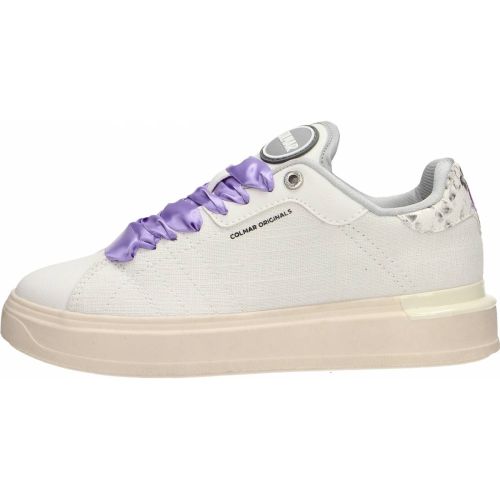 Colmar scarpa donna sneakers 107 white-purple clayton enigma