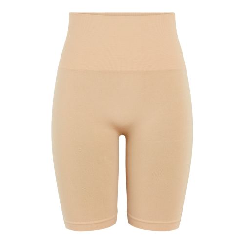 Pieces abbigliamento donna shorts tan 17057057
