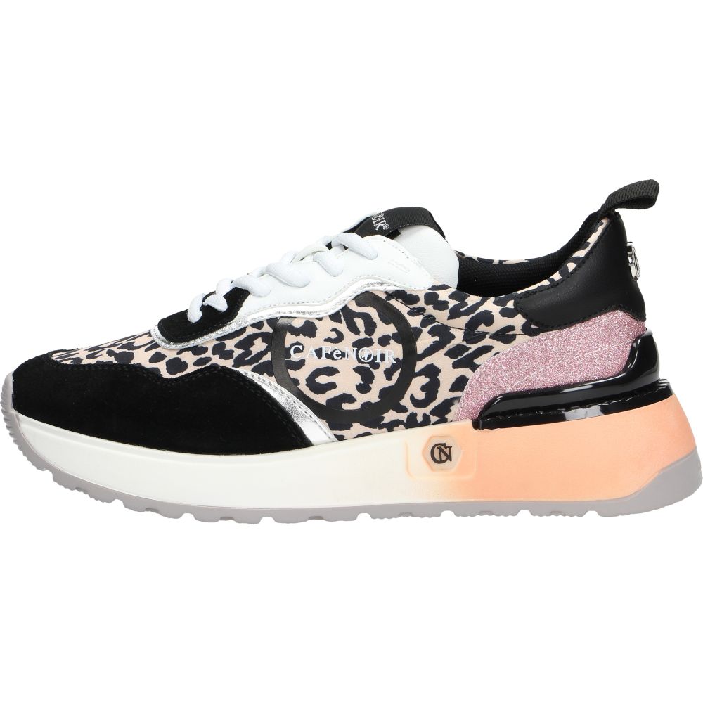 Cafe`noir scarpa donna sneakers s047 maculato rosa dl9120