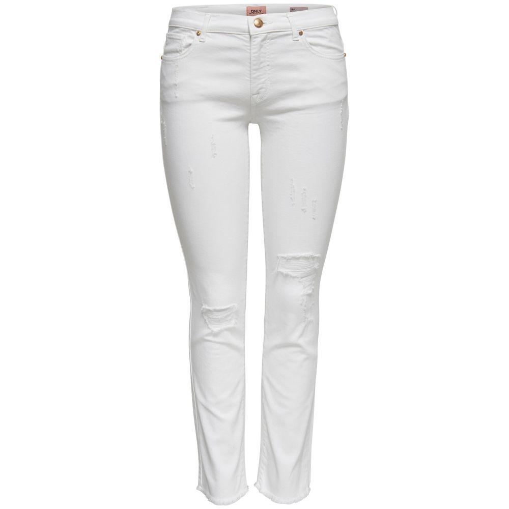 Only abbigliamento donna jeans white 15155548