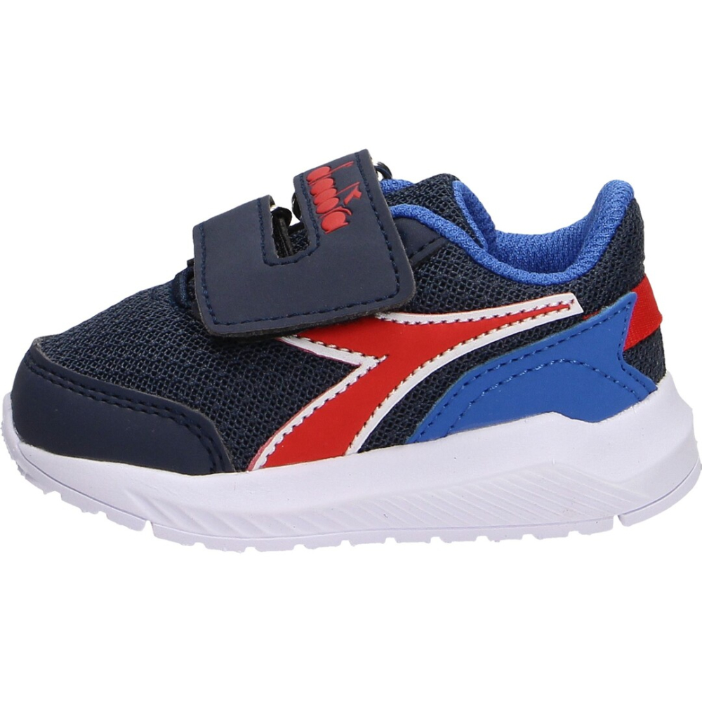 Diadora scarpa bambino sportiva c0172 blu corsa/rosso falc 101.179069