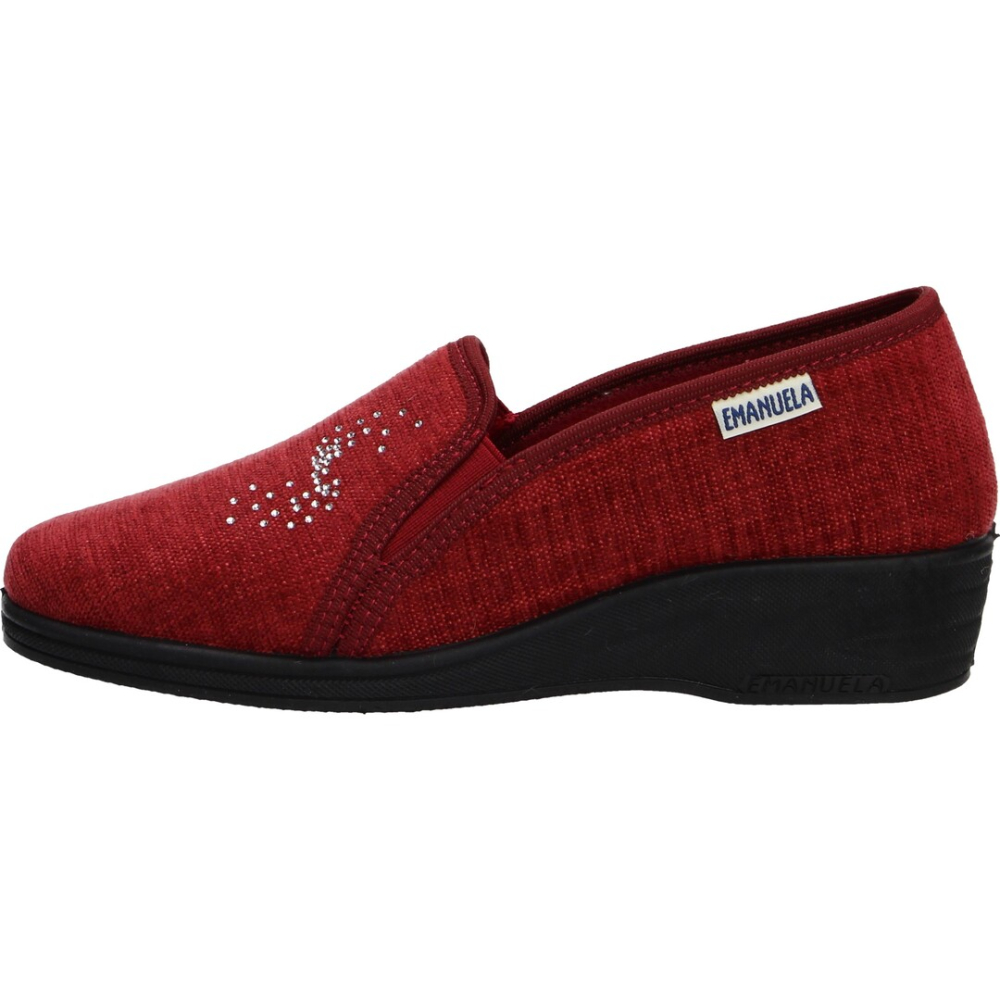 Emanuela zapato mujer ciabatta rosso 815