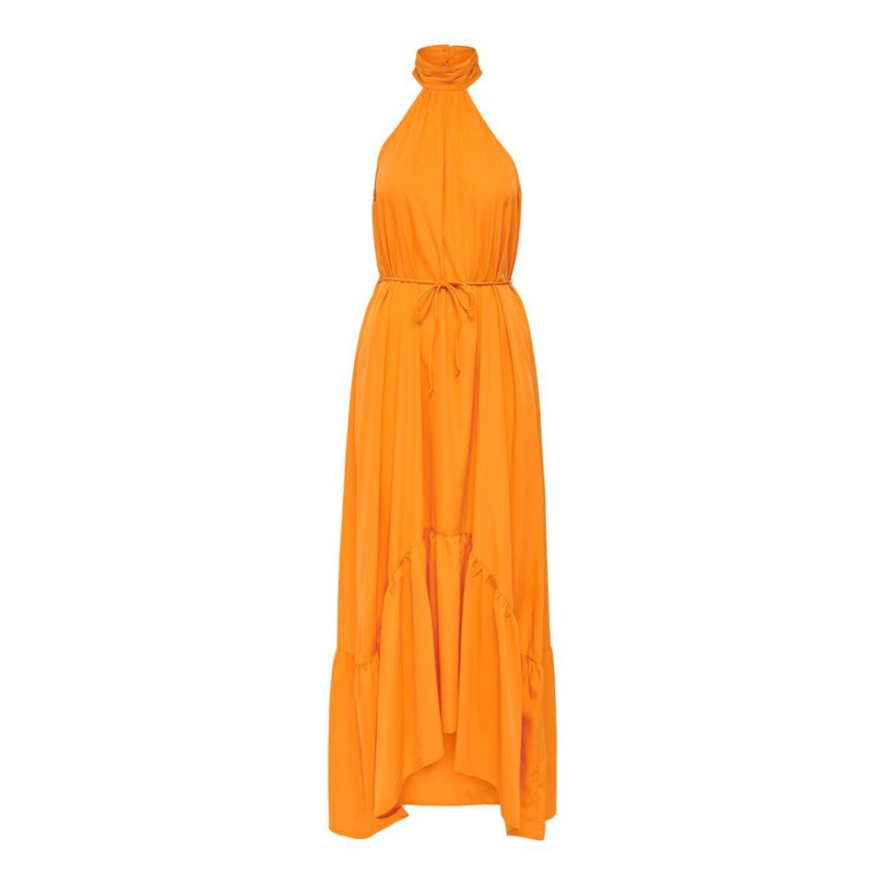 Only abbigliamento donna vestito flame orange 15255216