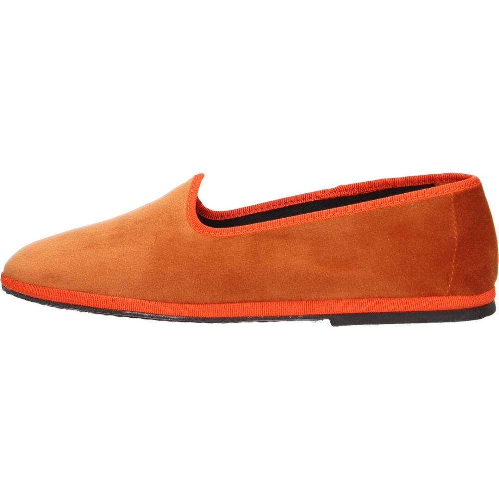 Le friulane chaussure femme plats arancio prodotto artigianale f 1 friulana