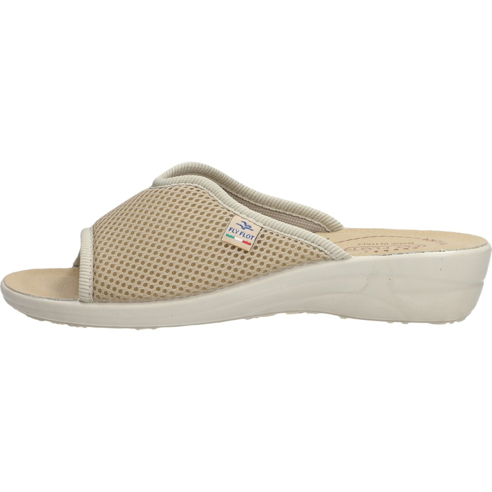 Fly flot zapato mujer confort casa beige t4429 fe