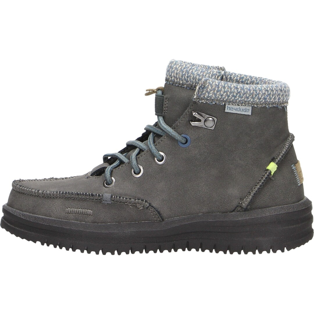 Hey dude shoes child lace 3045 granite 13031 bradley youth